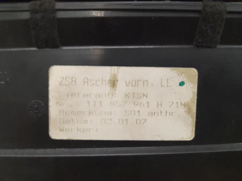 Posacenere 1T1857961H Volkswagen Touran III 2010