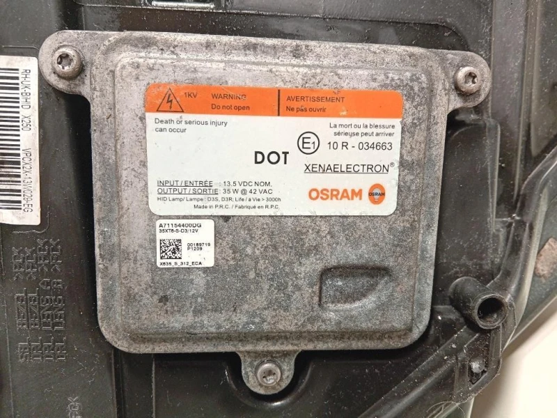 Proiettore ANT DX CX23-13W029-DF Jaguar XF I 2011