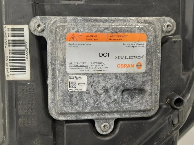 Proiettore ANT DX CX2X-13W029-ED Jaguar XF I 2011