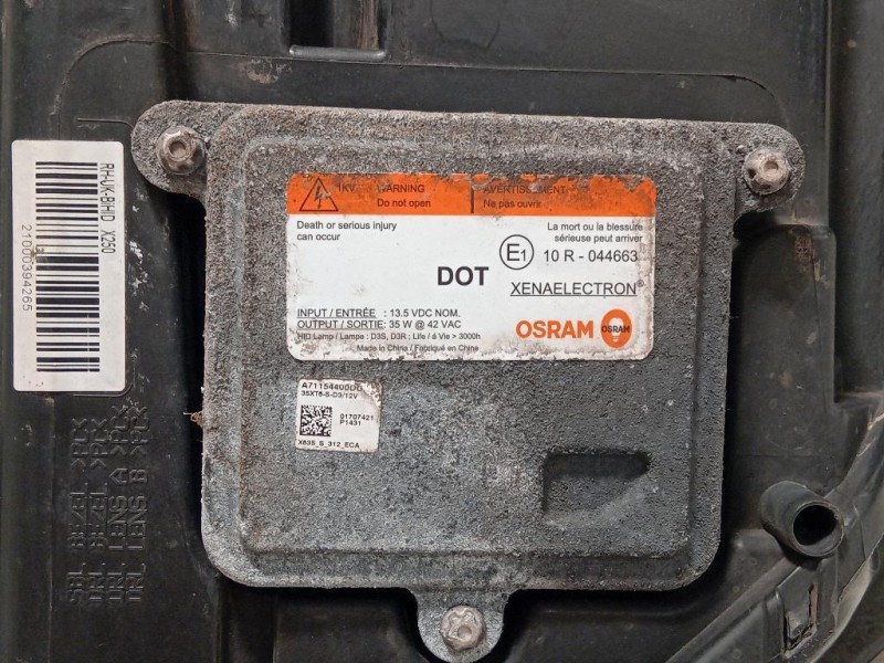 Fanale POST DX BM51-13404-G Ford Focus IV SW 2011 Fanale POST DX BM51-13404-G Ford Focus IV SW 2011