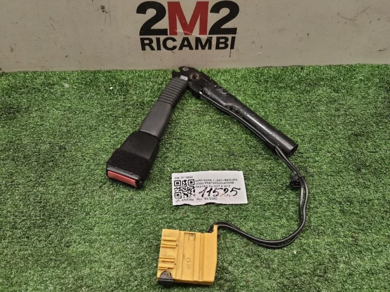 Pretensionatore Destro 9119542 DX Bmw Serie 1 E87 Berlina 2005