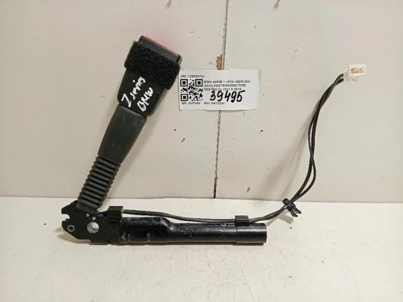 Pretensionatore Destro 725938702 Bmw Serie 1 F20 Berlina 2012