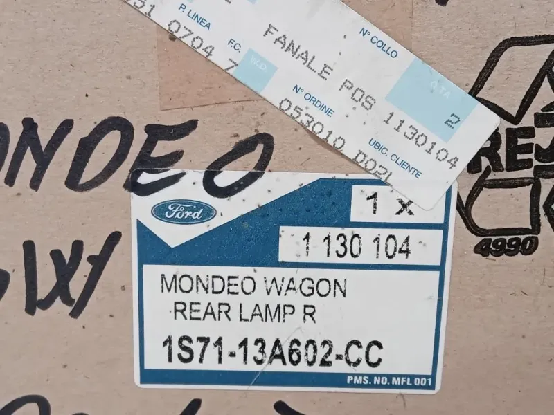 Fanale POST DX 1S71-13A602-CC Ford Mondeo III 2001