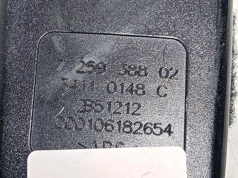 Pretensionatore Destro 33040941 Bmw Serie 1 F20 Berlina 2012