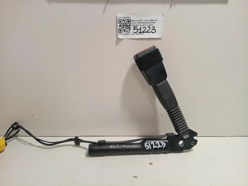 Pretensionatore Destro 33040941 Bmw Serie 1 F20 Berlina 2012