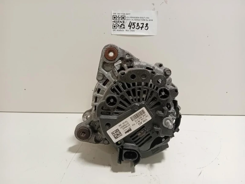 Alternatore 04E903015P Volkswagen GOLF VII 2017