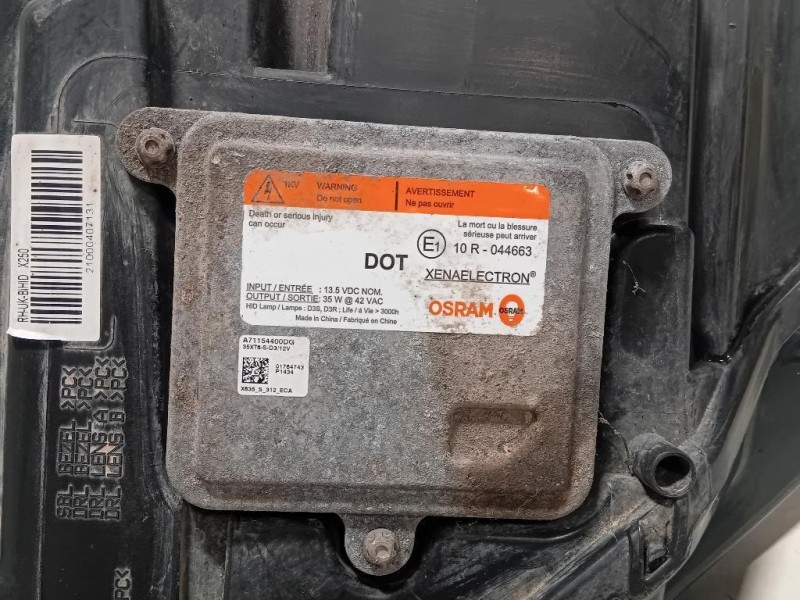 Proiettore ANT DX CX23-13W029-DG Jaguar XF I 2011