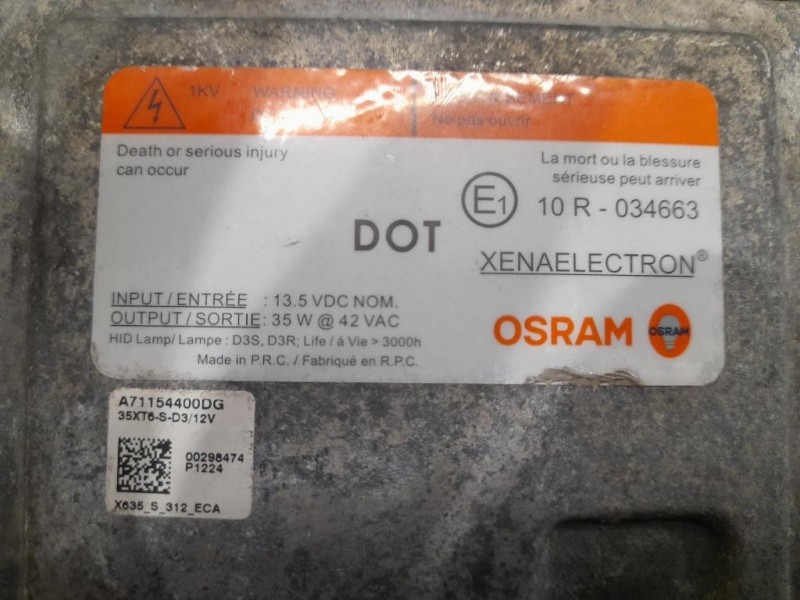 Proiettore ANT DX T2H24584 Jaguar XF II 2015