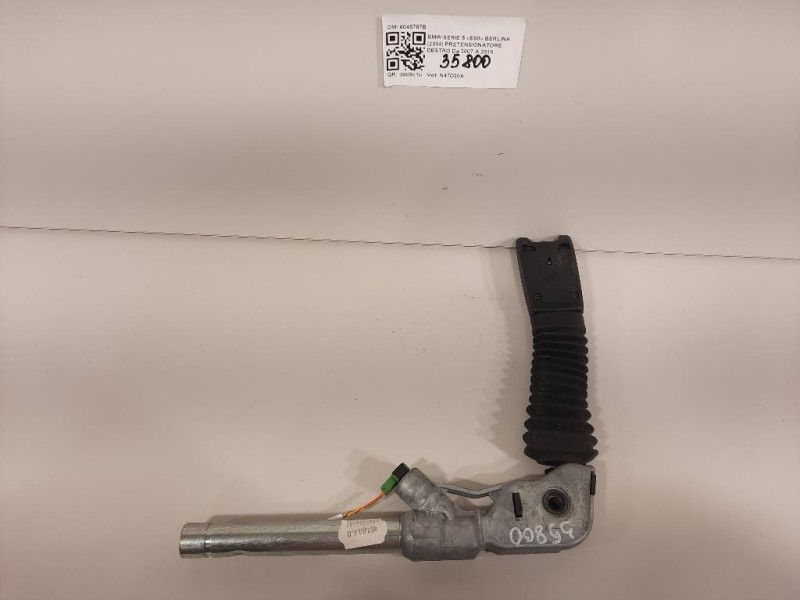 Pretensionatore Destro 6045787B Bmw Serie 5 E60 Berlina 2004