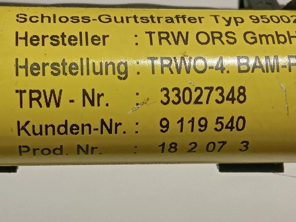 Pretensionatore Destro 33028130 Bmw X3 E83 2004