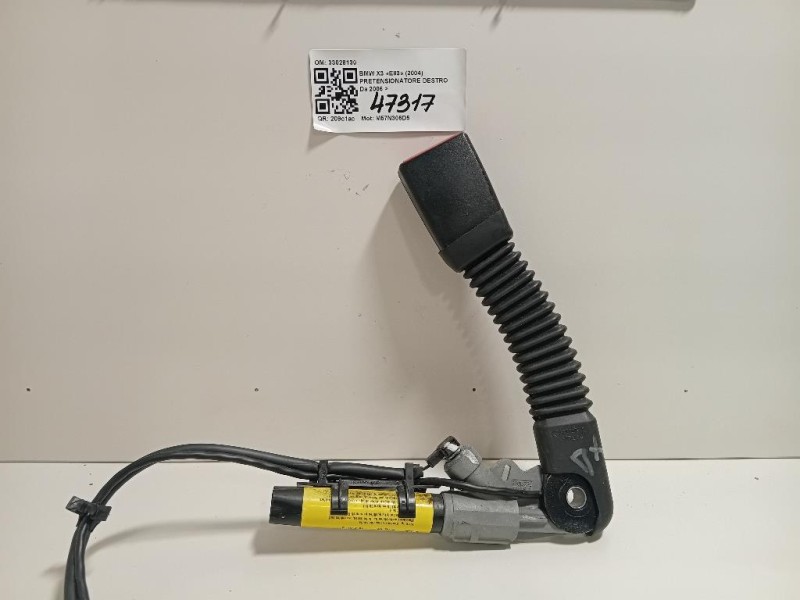 Pretensionatore Destro 33028130 Bmw X3 E83 2004