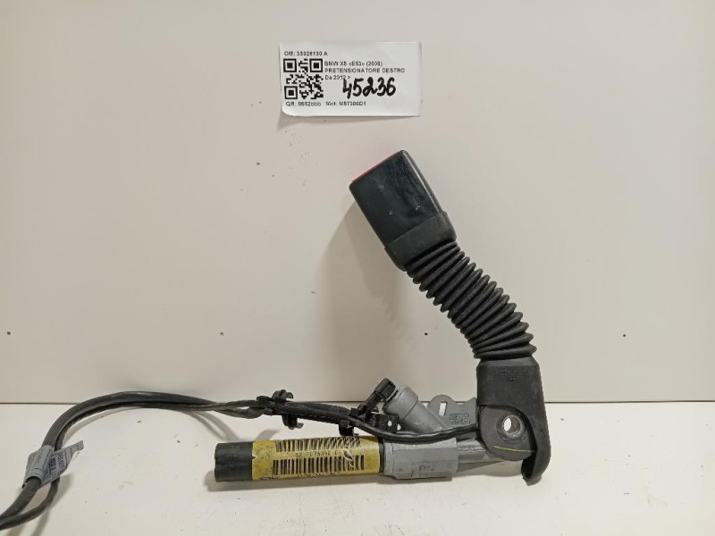 Pretensionatore Destro 33028130 A Bmw X5 E53 2000