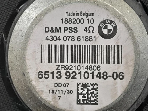 Altoparlante Porta ANT DX CASSA BMW 6513921014806 Bmw Serie 1 F20 Berlina 2012