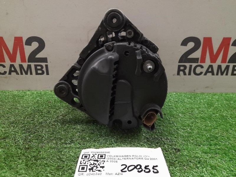 Alternatore 03D903025E Volkswagen POLO IV 2002
