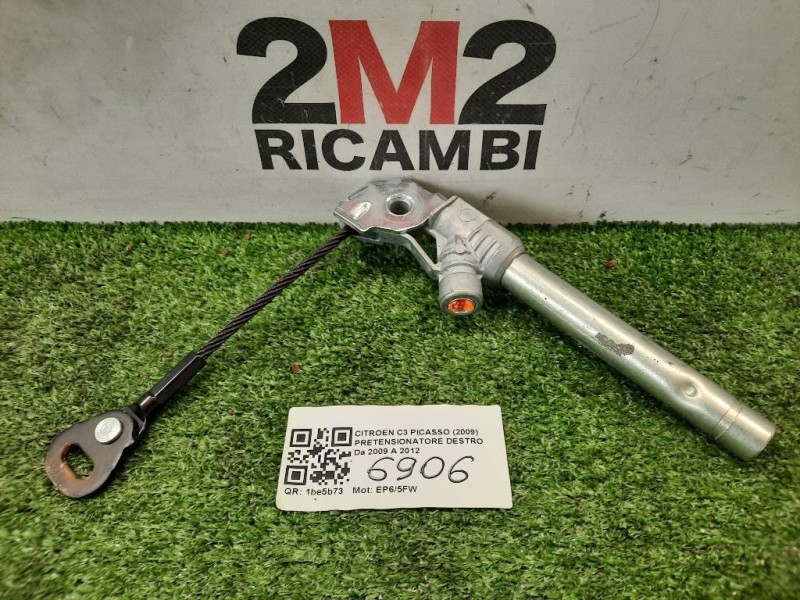 Pretensionatore Destro Citroen C3 Picasso 2009