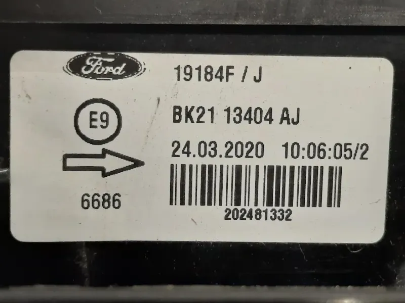Fanale POST DX BK21 13404 AJ Ford Transit VI 2014