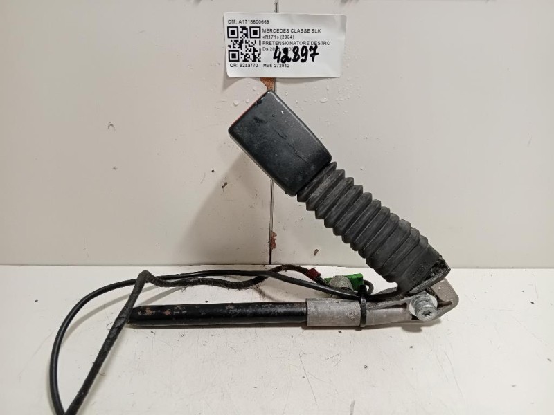 Pretensionatore Destro A1718600669 Mercedes Classe SLK R171 2004