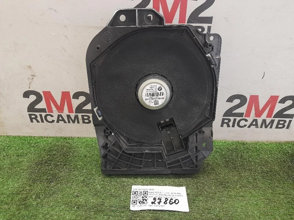 Altoparlante Porta ANT DX CASSA BMW 6513921014806 Bmw Serie 1 F20 Berlina 2012