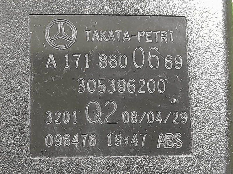 Pretensionatore Destro A1718600569 Mercedes Classe SLK R171 2008