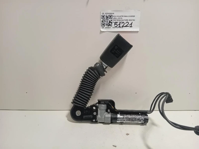 Pretensionatore Destro 620343600E Mini Countryman Cooper R60 2010