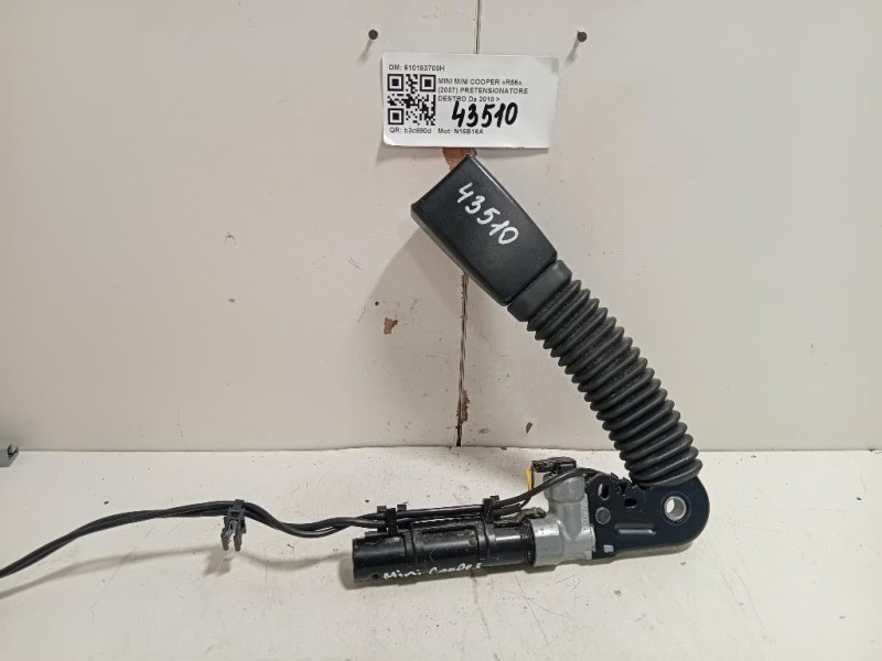 Pretensionatore Destro 610183700H Mini MINI Cooper R56 2007