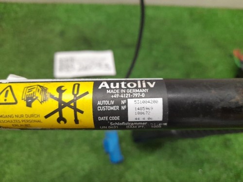 Pretensionatore Destro 531084200 Mini MINI ONE R52 Cabrio 2001