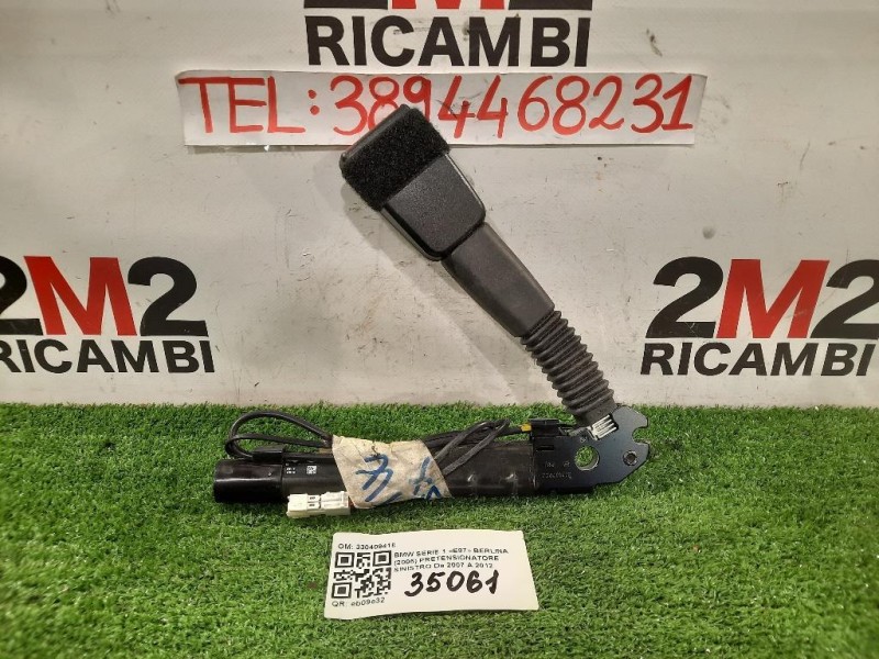 Pretensionatore Sinistro 33040941E Bmw Serie 1 E87 Berlina 2005