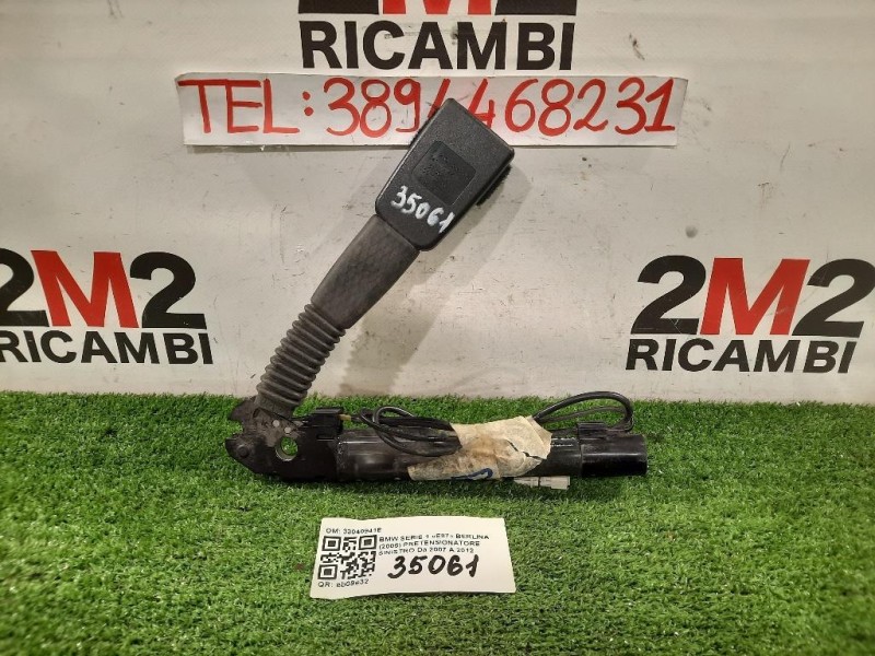 Pretensionatore Sinistro 33040941E Bmw Serie 1 E87 Berlina 2005