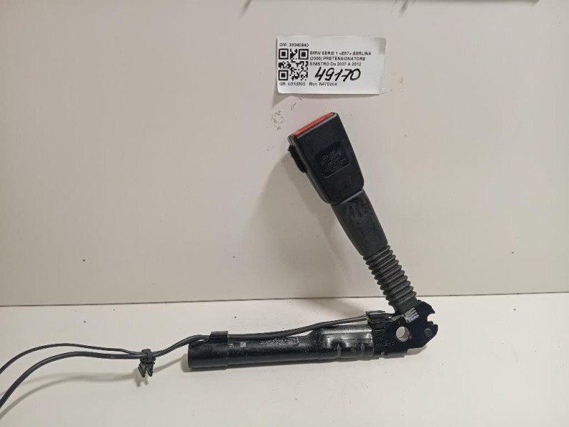Pretensionatore Sinistro 33040940 Bmw Serie 1 E87 Berlina 2005