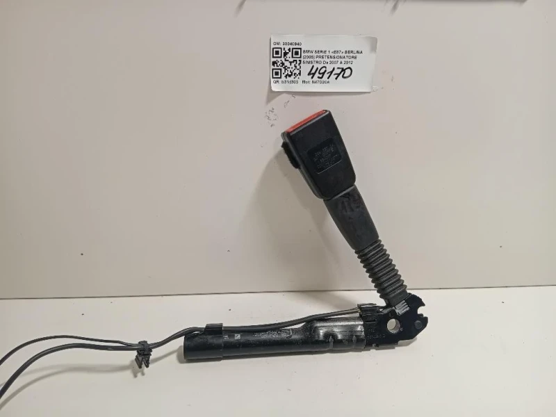 Pretensionatore Sinistro 33040940 Bmw Serie 1 E87 Berlina 2005