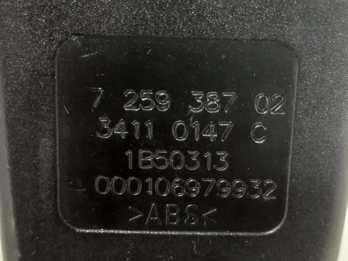 Pretensionatore Sinistro 7259387 02 Bmw Serie 1 F20 Berlina 2012