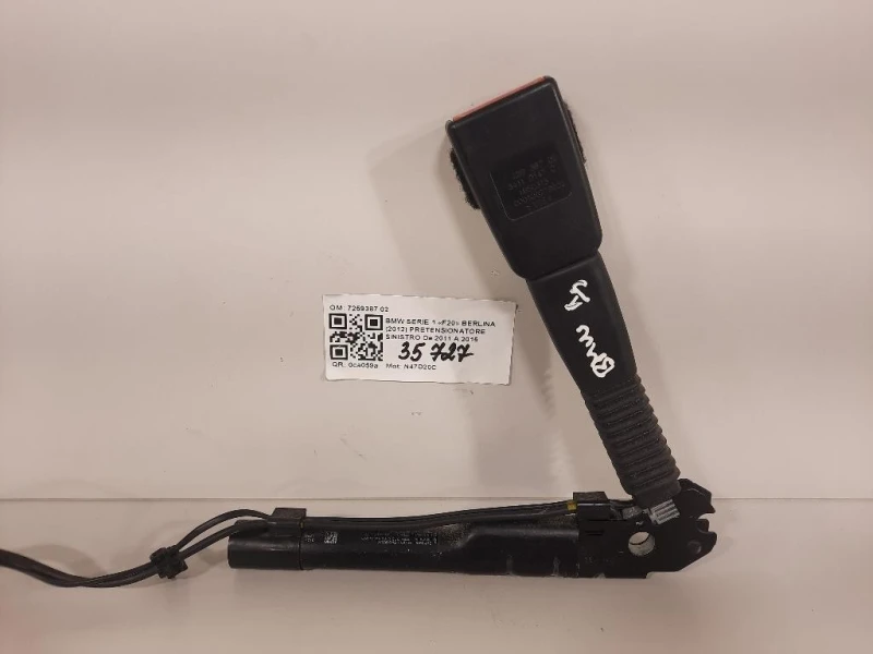 Pretensionatore Sinistro 7259387 02 Bmw Serie 1 F20 Berlina 2012