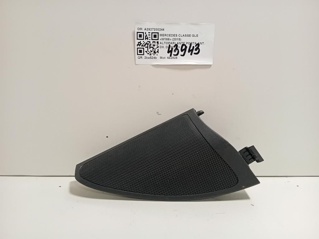 Altoparlante Porta ANT DX A2927200244 Mercedes Classe GLE W166 2015
