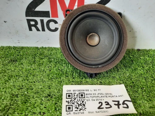 Altoparlante Porta ANT SX 65139209185 Bmw X3 F25 2014