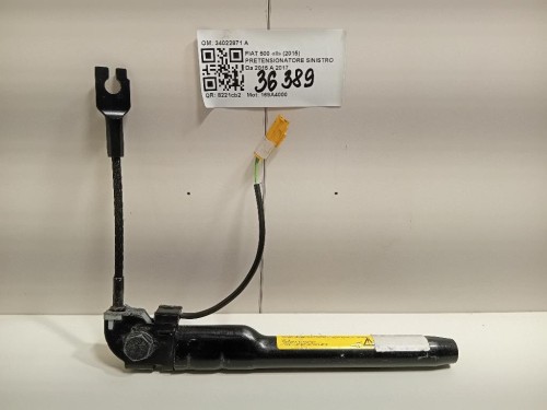 Pretensionatore Sinistro 34022871 A Fiat 500 II 2015