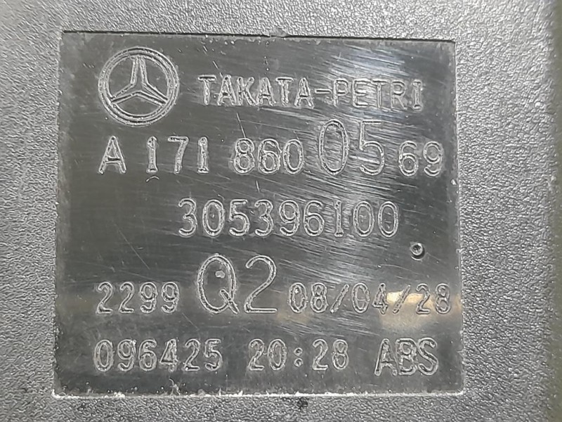 Pretensionatore Sinistro A1718600569 Mercedes Classe SLK R171 2008