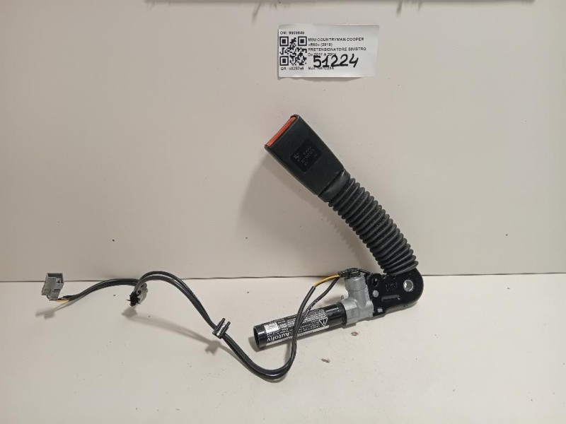Pretensionatore Sinistro 9809949 Mini Countryman Cooper R60 2010