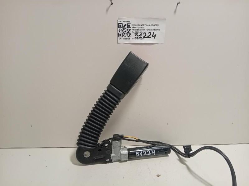 Pretensionatore Sinistro 9809949 Mini Countryman Cooper R60 2010