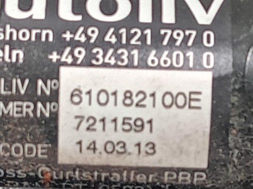 Pretensionatore Sinistro 610183700H Mini MINI Cooper R56 2007