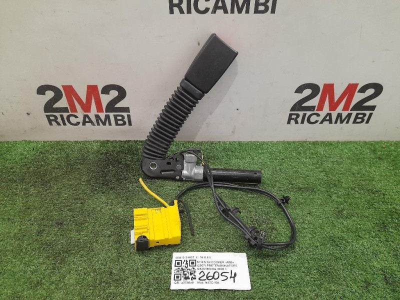 Pretensionatore Sinistro 6101837 Mini MINI Cooper R56 2007
