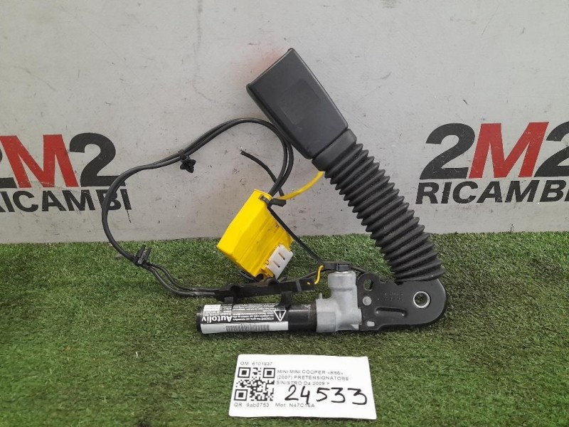 Pretensionatore Sinistro 6101837 Mini MINI Cooper R56 2007