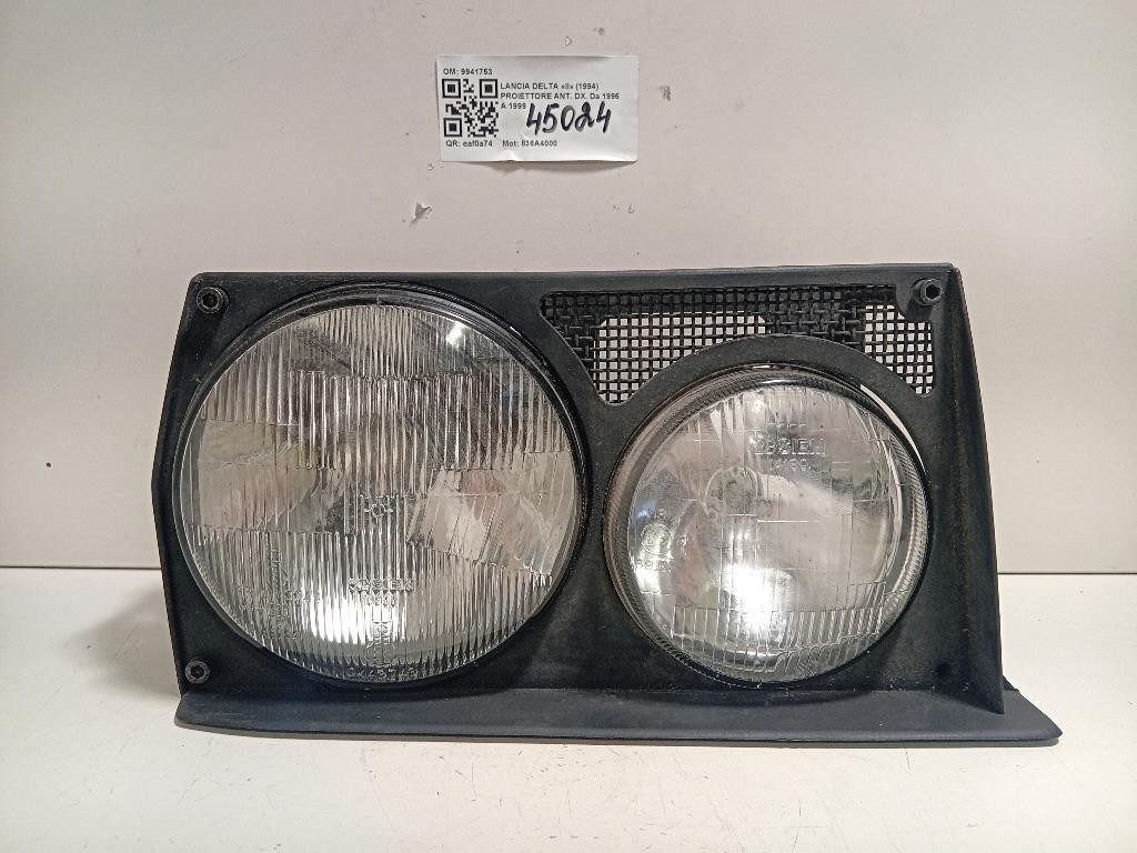 Proiettore ANT DX 9941753 Lancia Delta II 1994