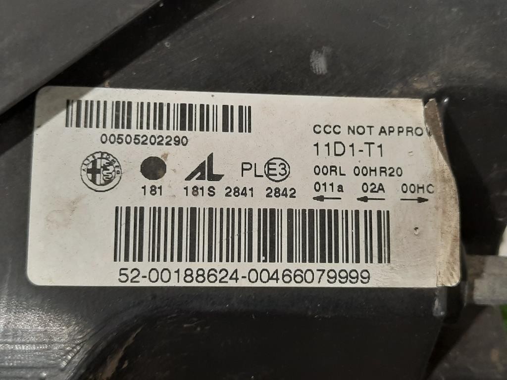 Proiettore ANT DX 46602748 Alfa Romeo Giulietta 2010