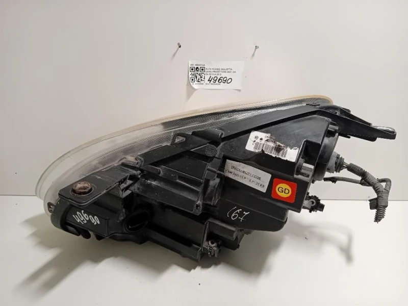 Proiettore ANT DX 46602748 Alfa Romeo Giulietta 2010