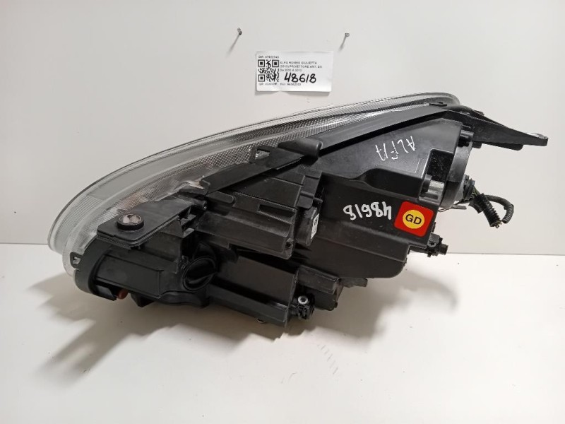 Proiettore ANT DX 47922748 Alfa Romeo Giulietta 2010