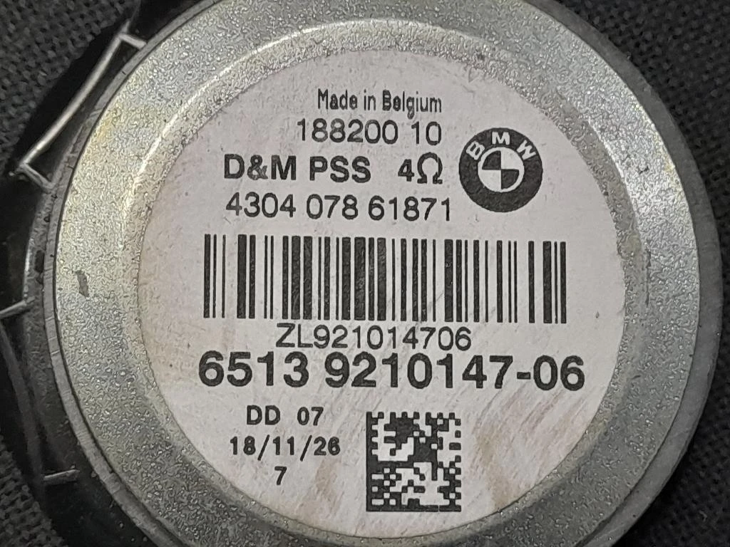 Altoparlante Porta ANT DX 6513921014706 Bmw Serie 1 F20 Berlina 2012