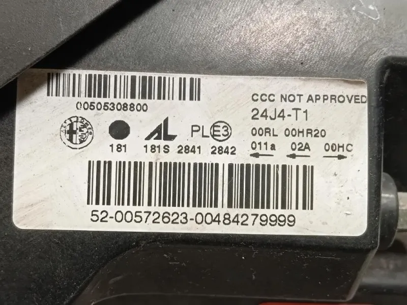 Proiettore ANT DX 50547542 Alfa Romeo Giulietta 2013