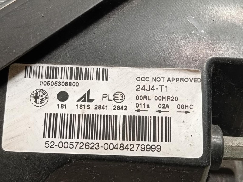 Proiettore ANT DX 50547542 Alfa Romeo Giulietta 2013