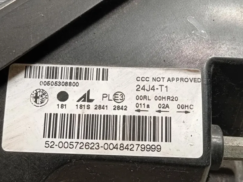 Proiettore ANT DX 50547542 Alfa Romeo Giulietta 2013