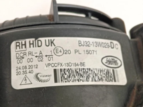 Proiettore ANT DX BJ32-13W029-DC Land Rover Range Rover Evoque I 2011